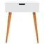 sminkebord med spejl MDF 60 x 40 x 75 cm
