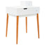 sminkebord med spejl MDF 60 x 50 x 86 cm