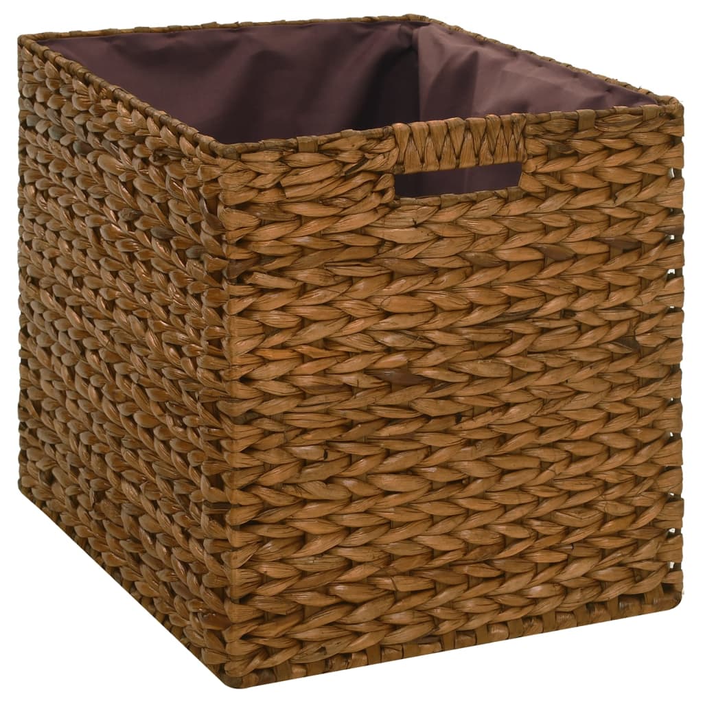 bænk med 2 kurve søgræs 71 x 40 x 42 cm brun