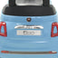 gåbil Fiat 500 blå