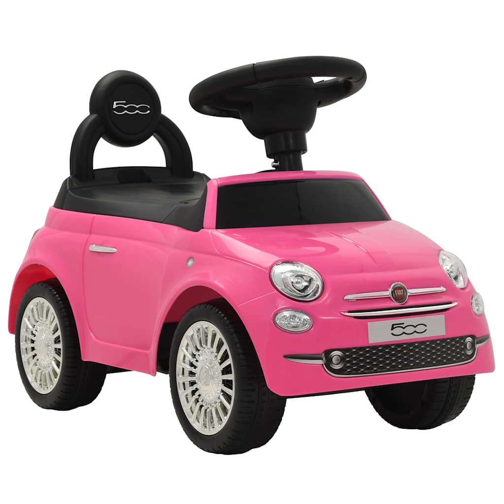 legetøjsbil Fiat 500 lyserød billede