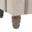 opbevaringsbænksæt 3 dele 112x37x45 cm massivt træ og stål
