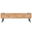 tv-bord 120x33x35 cm massivt grantræ