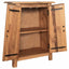 badeværelsesskab 59x32x80 cm massivt fyrretræ
