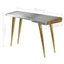 Aviator-skrivebord vintage flyverstil 120 x 60 x 76 cm