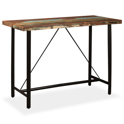 barsæt i 7 dele massivt genbrugstræ