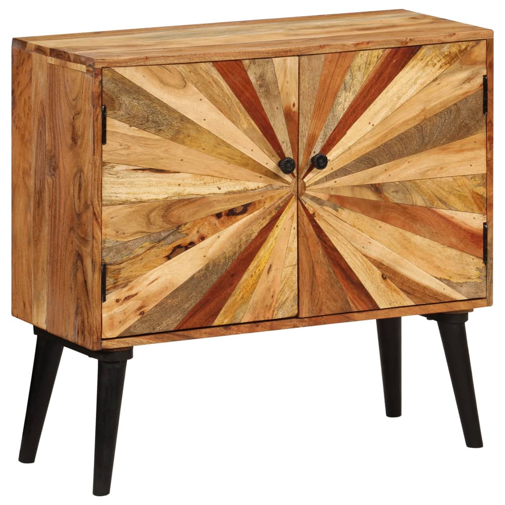 skænk i massivt mangotræ 85 x 30 x 75 cm
