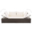 solseng brun 195 x 60 cm polyrattan