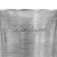 champagnekøler massiv aluminium 39 x 29 x 71 cm sølvfarvet