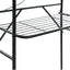 badeværelsesstativ 60x33x174 cm sort