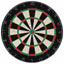 professionel dartskive i sisal med 6 dartpile