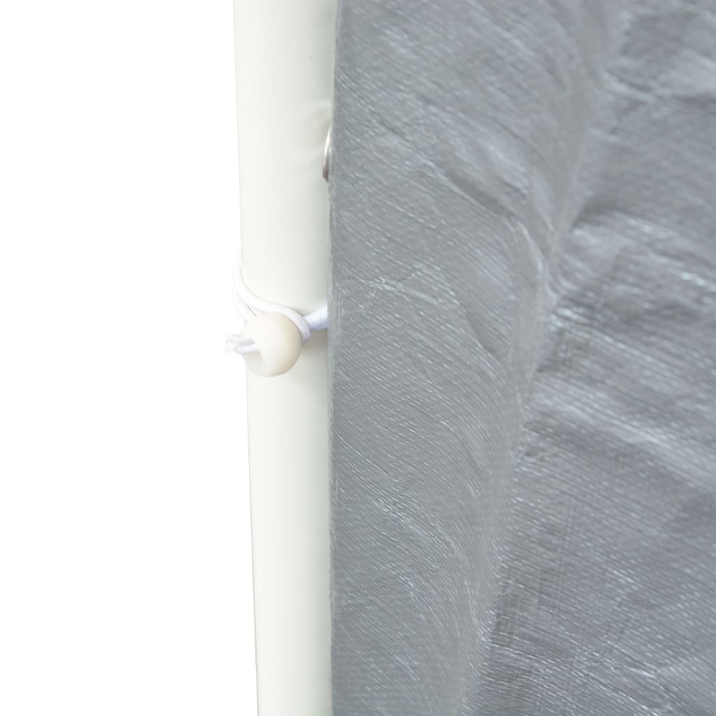 festtelt PE 6x12 m grå