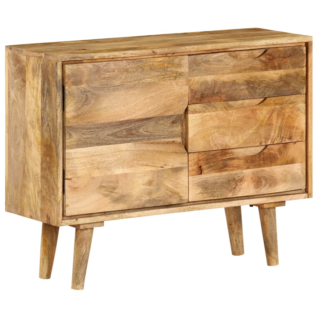 skænk 90x30x69 cm massivt mangotræ