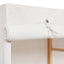 tøjgarderobe i 3 niveauer 110x40x170 cm