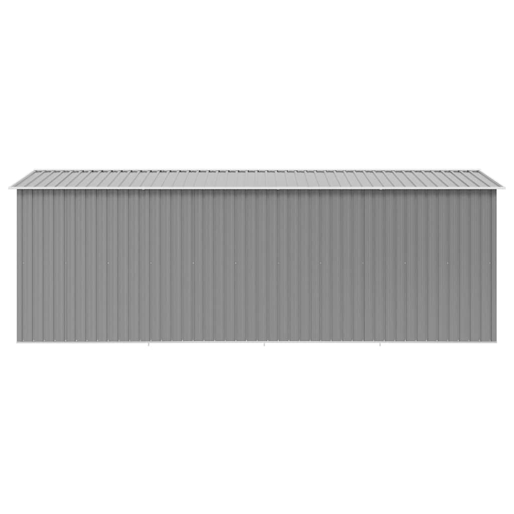 haveskur 257x489x181 cm metal grå
