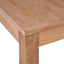 sofabord i massivt teaktræ med naturlig finish 60 x 60 x 40 cm