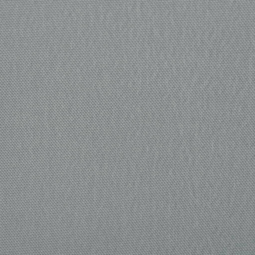 sammenklappelig sidemarkise til terrasse grå 400 x 200 cm