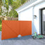 sammenklappelig sidemarkise til terrasse terracotta 300 x 150 cm