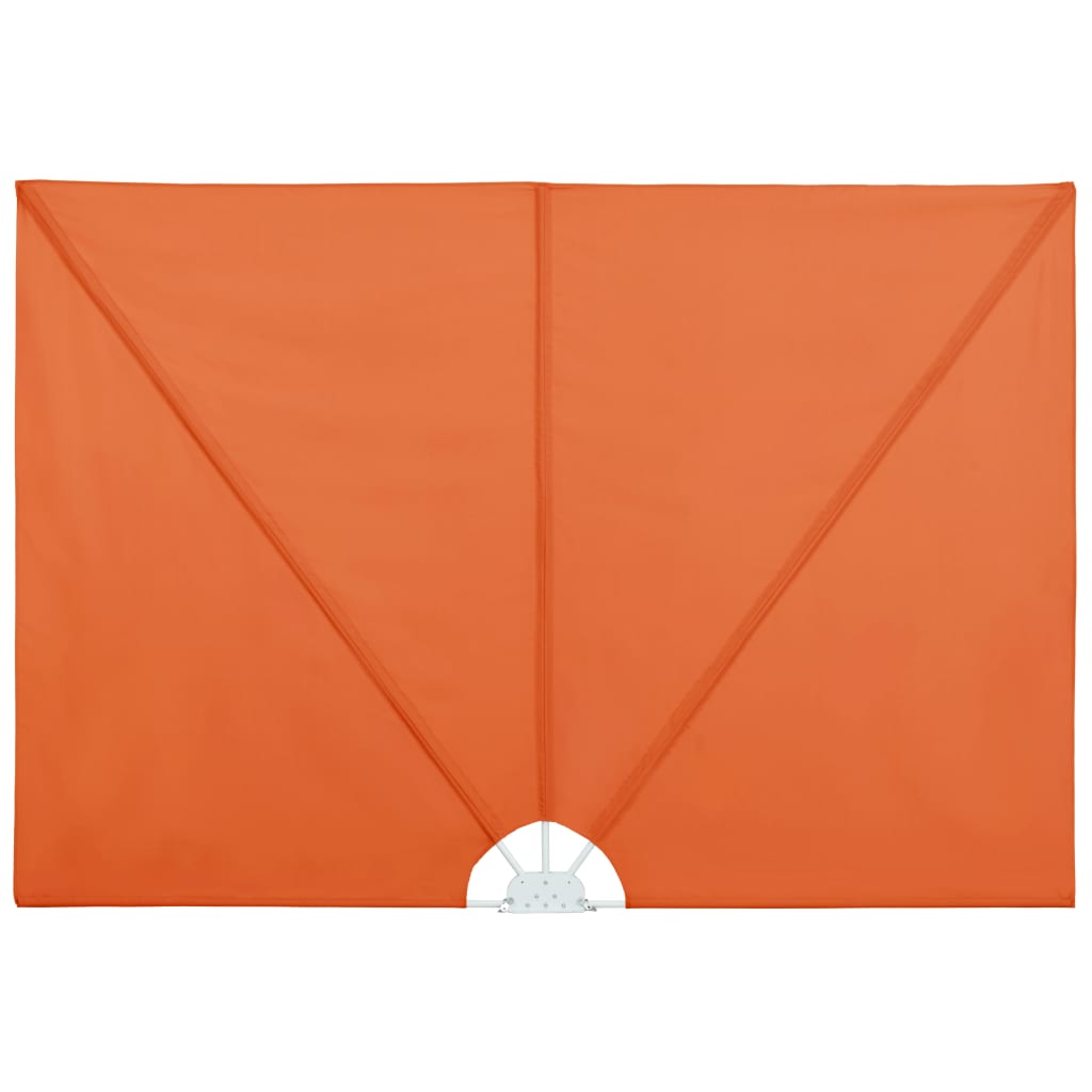 sammenklappelig sidemarkise til terrasse terracotta 300 x 200 cm