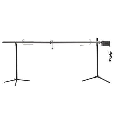 automatisk grill med motor rustfrit stål 207 x 45 x 81 cm