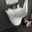 Vask Hvid 47 x 45 x 37 cm Glaseret Keramik