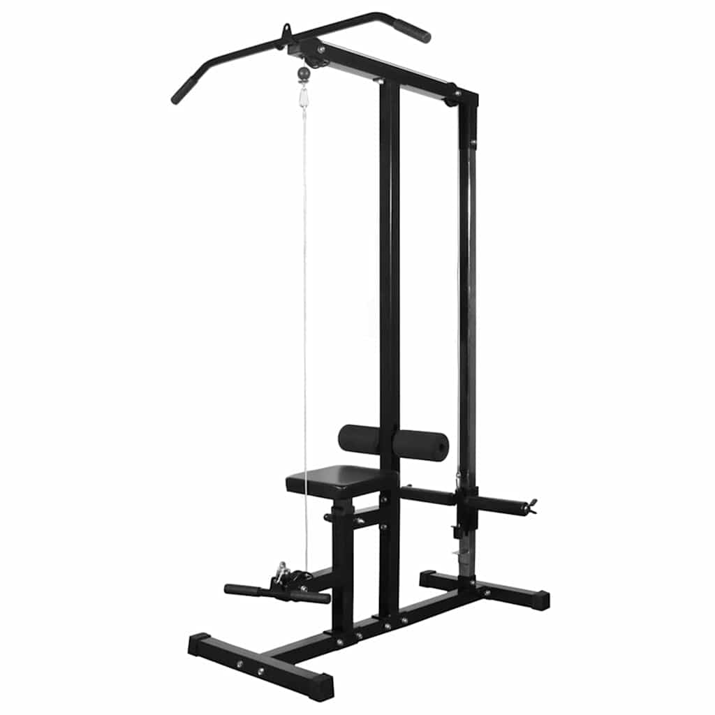 styrketårn med vægtstang- og håndvægtsæt 30,5 kg