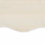 udskiftningsdug til markise 450x300 cm polyester cremefarvet