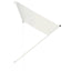 foldemarkise 250x150 cm cremefarvet