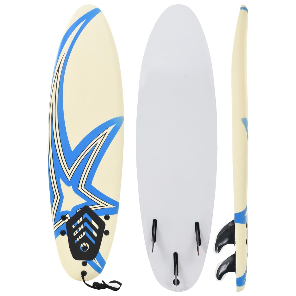 surfboard 170 cm stjerne billede