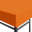 pavillontopdække 310 g/m² 3 x 3 m orange