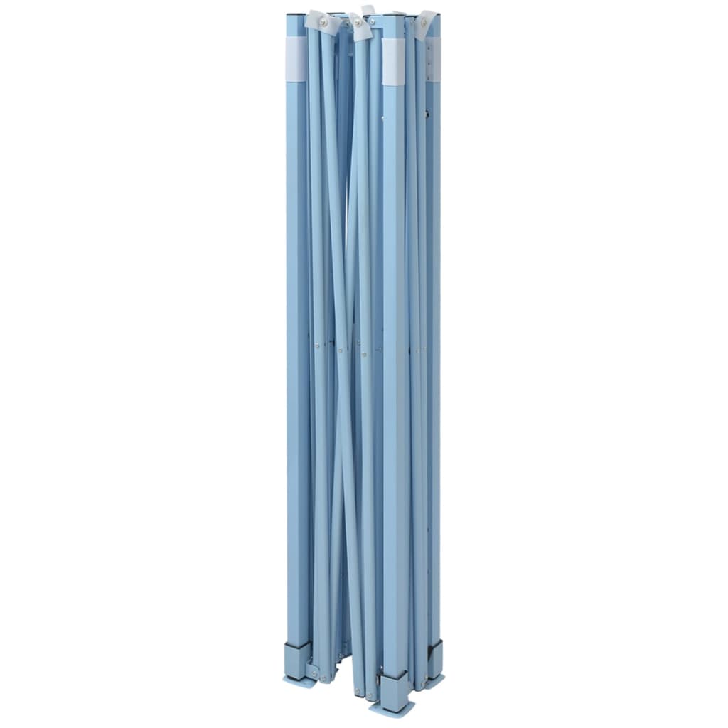 foldbart festtelt pop-up med 2 sidevægge 3 x 3 m antracitgrå