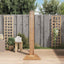 havebruser 70x75x204 cm massivt teak