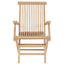 udendørs spisebordssæt 9 dele 180-280x100x75 cm massivt teak