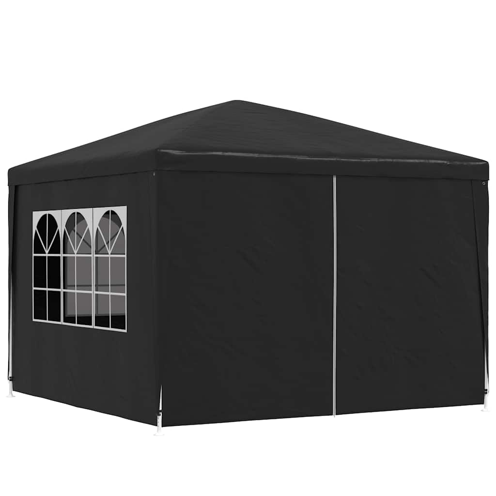 festtelt 3 x 3 m antracitgrå