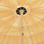 strandparasol Hawaii-stil 300 cm naturfarvet