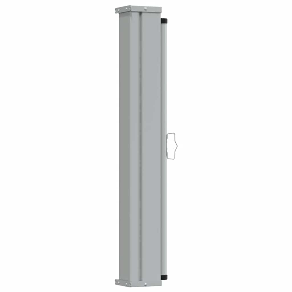 sammenrullelig sidemarkise til terrassen 100 x 300 cm sort