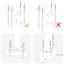 sammenrullelig sidemarkise 100 x 300 cm cremefarvet