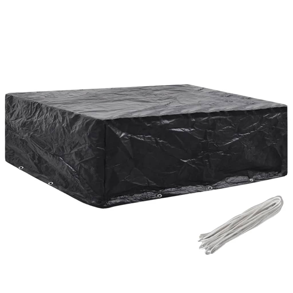 havemøbelovertræk 8 snørehuller 250x210x90 cm billede