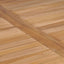 havebord 80x80x77 cm massivt teaktræ
