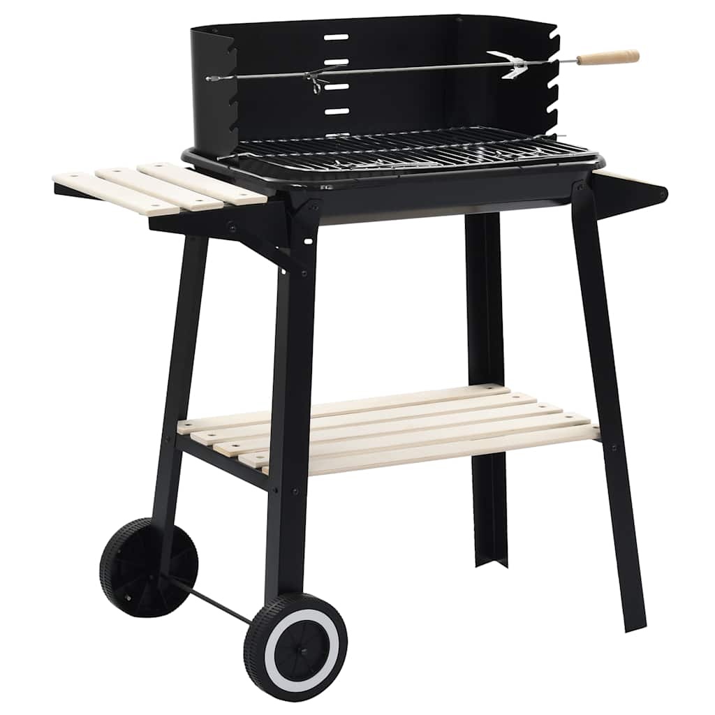 kulgrill med hjul billede