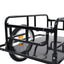 cykelanhænger 130x73x48,5 cm stål sort
