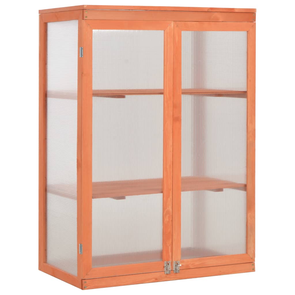 minidrivhus 75x47x109 cm billede