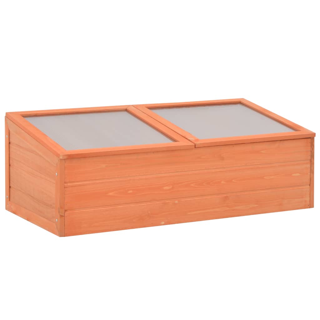 minidrivhus 100x50x34 cm billede