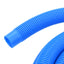poolslange med klemmer 38 mm 12 m blå