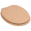 toiletsæde med soft close-låg MDF bambusdesign