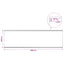 leno-presenning 260 g/m² 3 x 10 m hvid