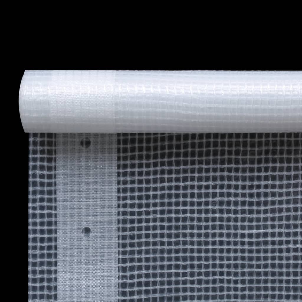 leno-presenning 260 g/m² 4 x 2 m hvid