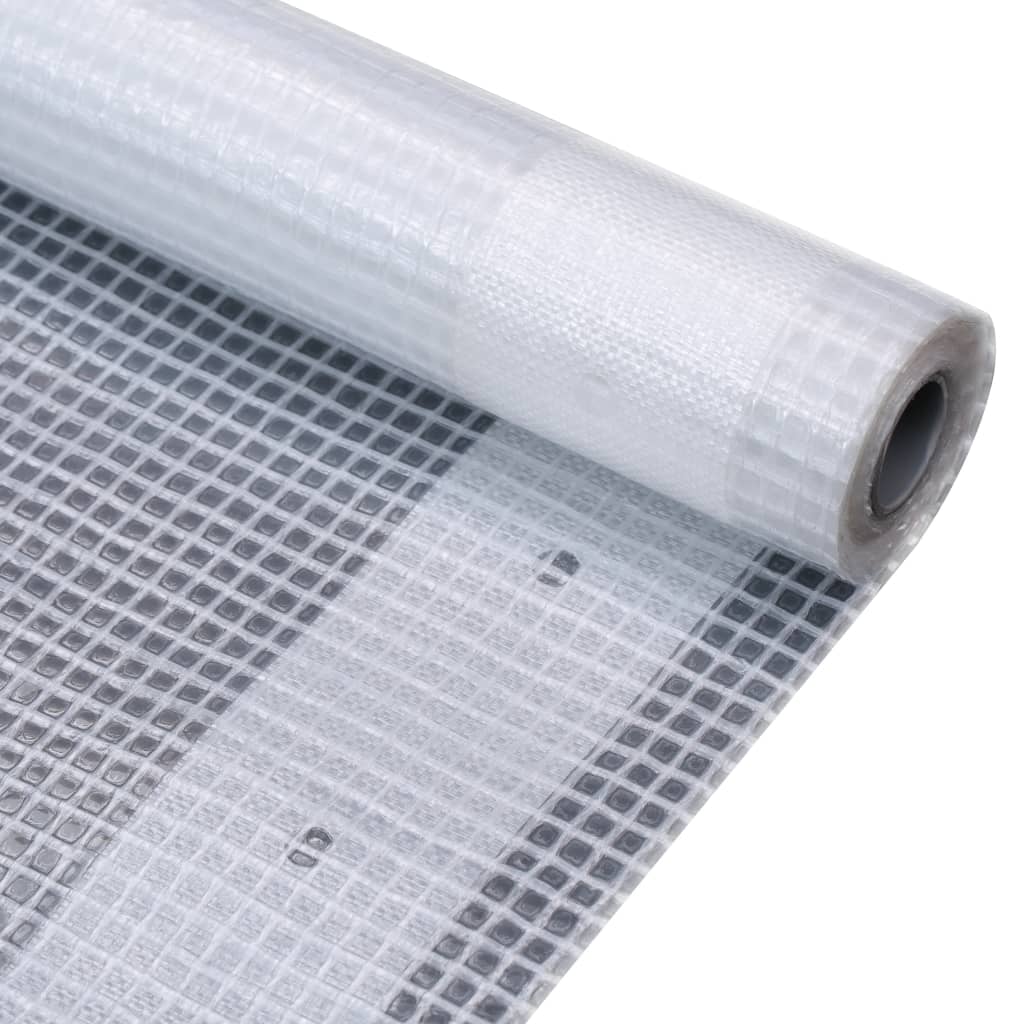 leno-presenning 260 g/m² 4 x 3 m hvid