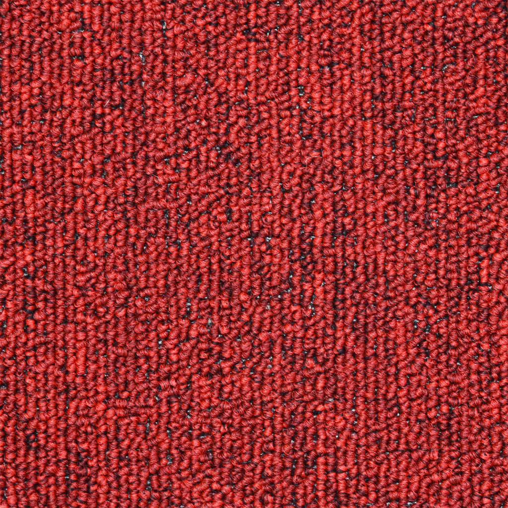 trappemåtter 15 stk. 56x17x3 cm rød halvrund