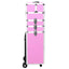 makeupkuffert aluminium pink